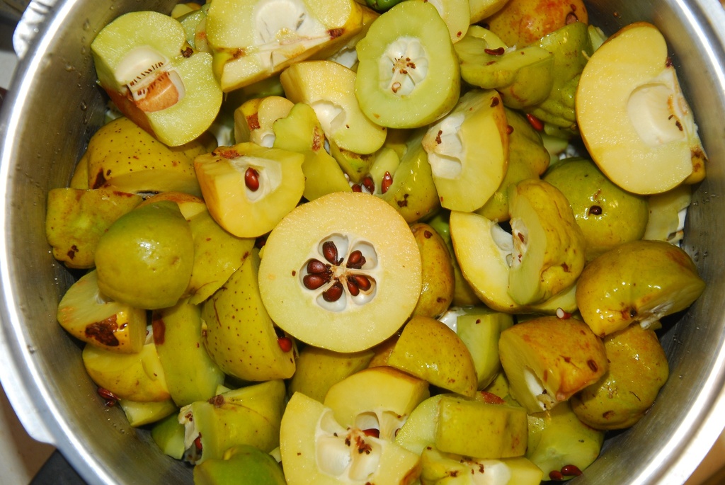 Homegrown Rhubarb & Quince Jam