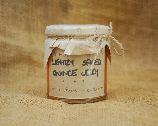 Lightly Spiced Quince Jelly